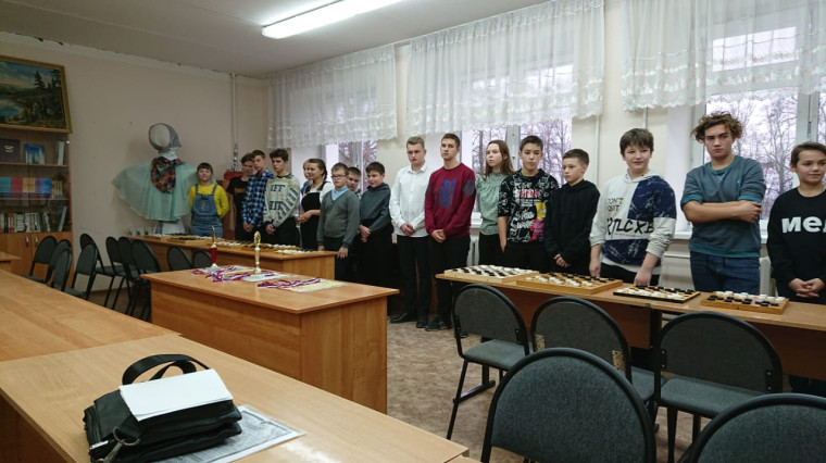 Районная Школьная спортивная  лиги по шашкам.